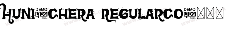 Huni_Chera RegularCo字体转换